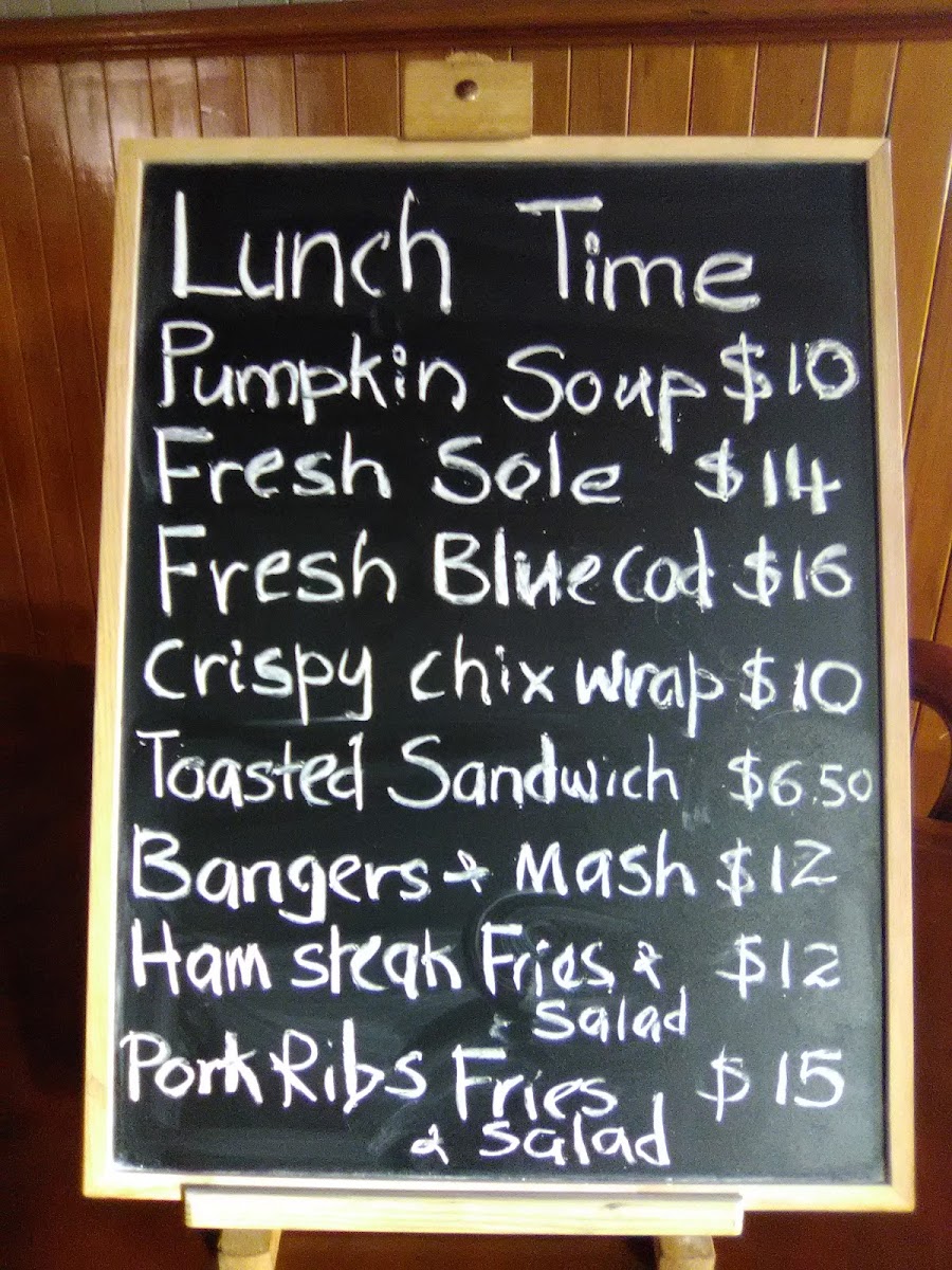 Menu Greenland's Cafe & Restaurant-1